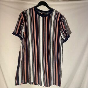 San Francisco “work shirt” Striped multi color
Men's crew neck T-Shirt Large